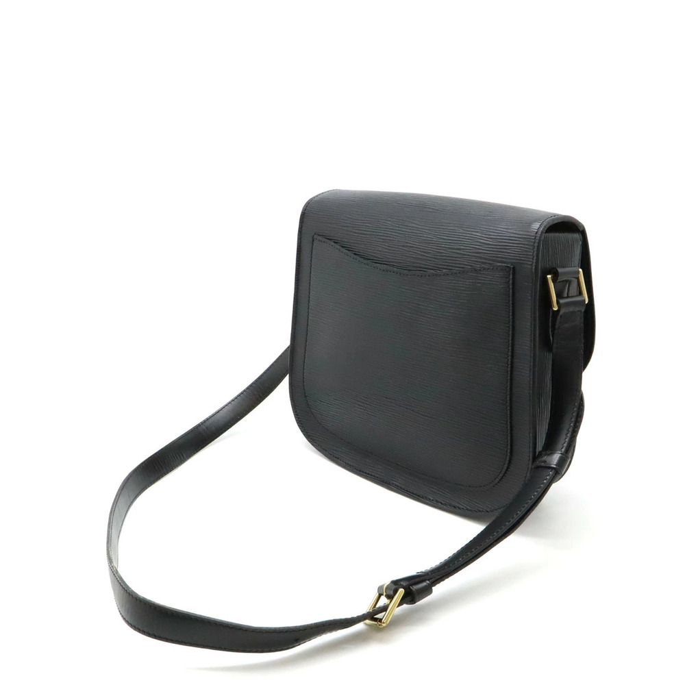 Louis Vuitton Epi Cloud Noir Saint Black Leather Crossbody Black